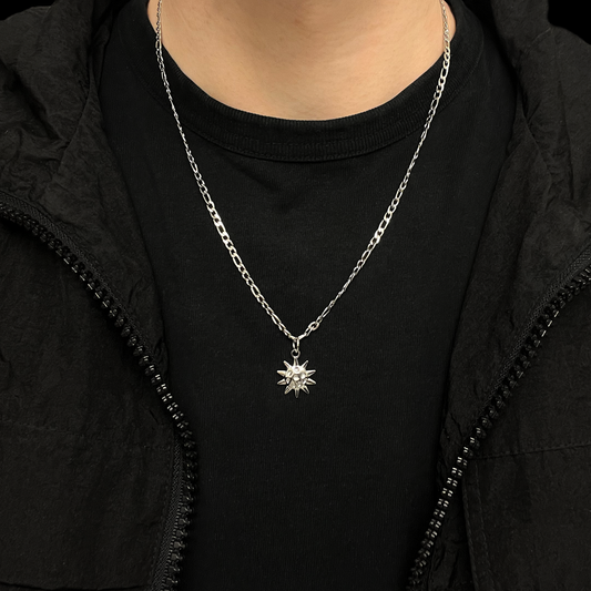 SPIKED BALL PENDANT